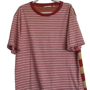 Marni Boxy Fit Cotton Jersey Contrast Stripe T-Shirt Block Colors